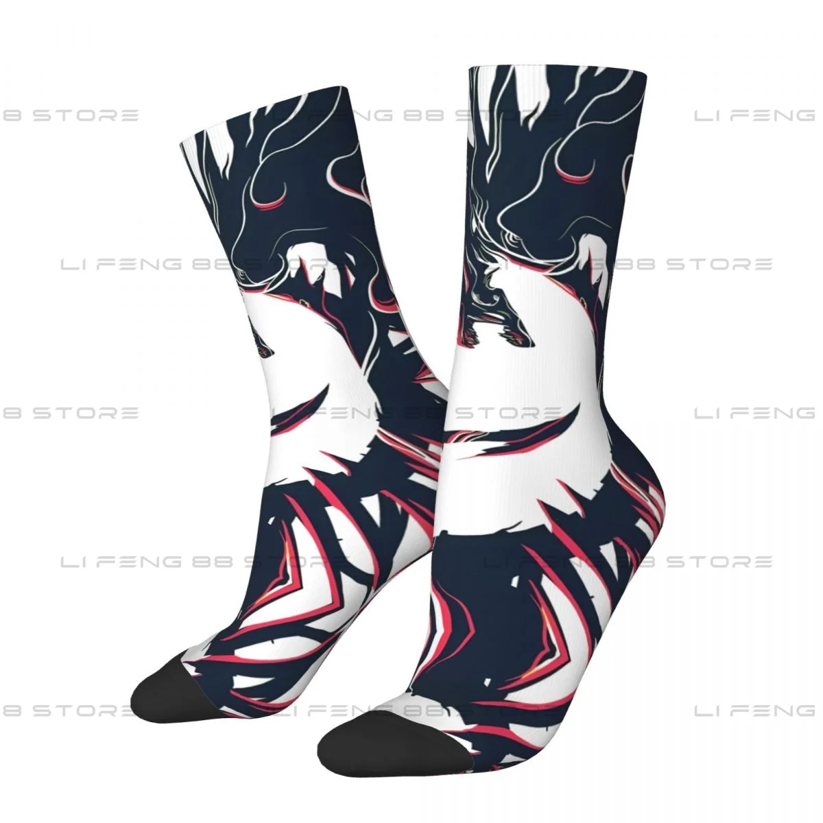 Alien Xenomorph Art Men Women Socks Outdoor Novelty Spring Summer Autumn Winter Stockings Gift