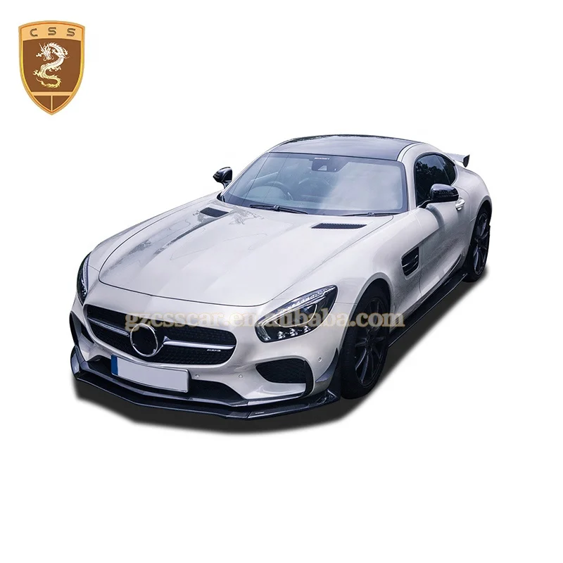 Accessories Auto Car Rz Style Carbon Body Kit For Mercedes Bens Amg Gt Gts