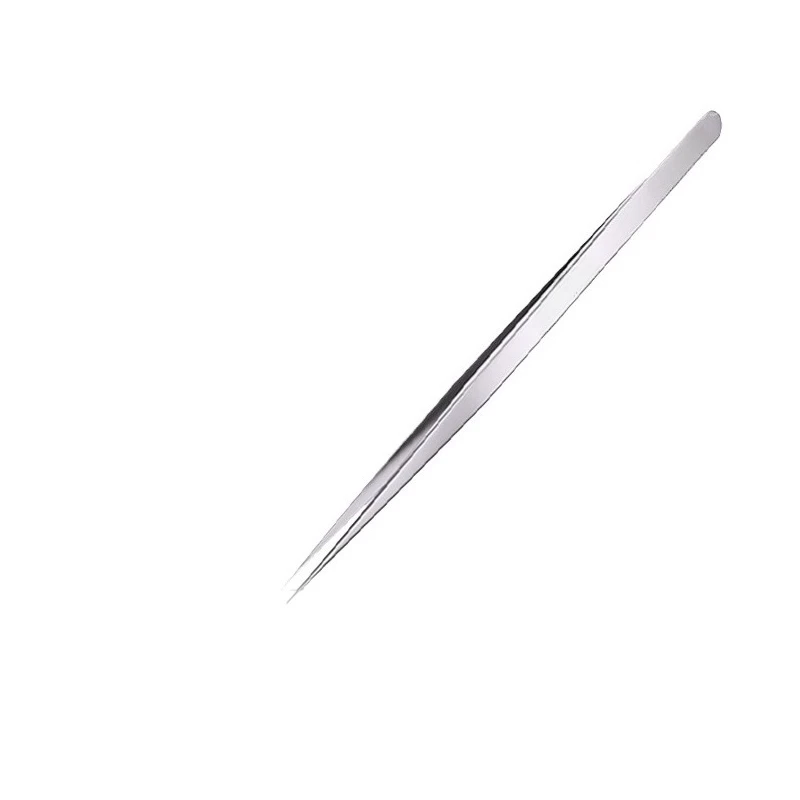 For Industrial Anti-static Stainless Steel High-precision Curved Tweezers, Pointed Maintenance Clips