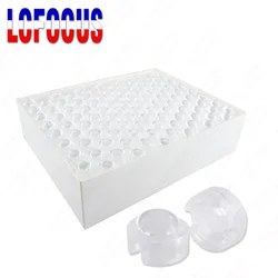 13mm 15 30 45 60 90 100 stopni Mini podczerwień IR LED obiektyw wypukły reflektor kolimator Dla diody chipowej LED o dużej mocy 1W 3W COB