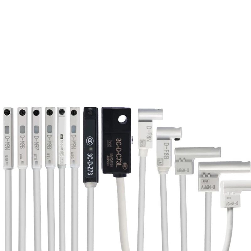 

SMC Type Magnetic switch cylinder magnetic induction switch D-M9B D-M9P D-M9PL D-M9NVL DMSH-020 Inductive limit sensor magnetic