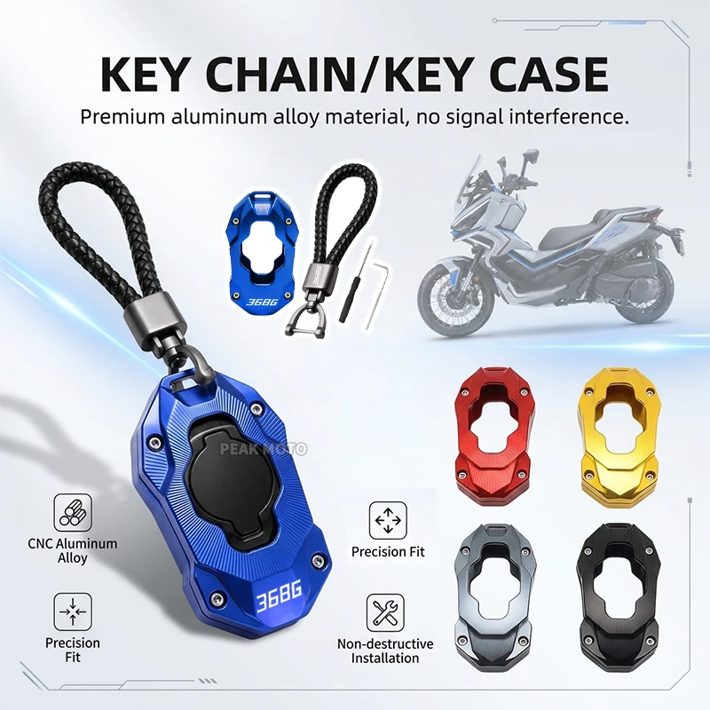 NEW For ZONTES 368G G-368 G368 368E 368D 368M 2024 2025 2026 Motorcycle Key Protective Shell Remote Control Cover Key ZT368G