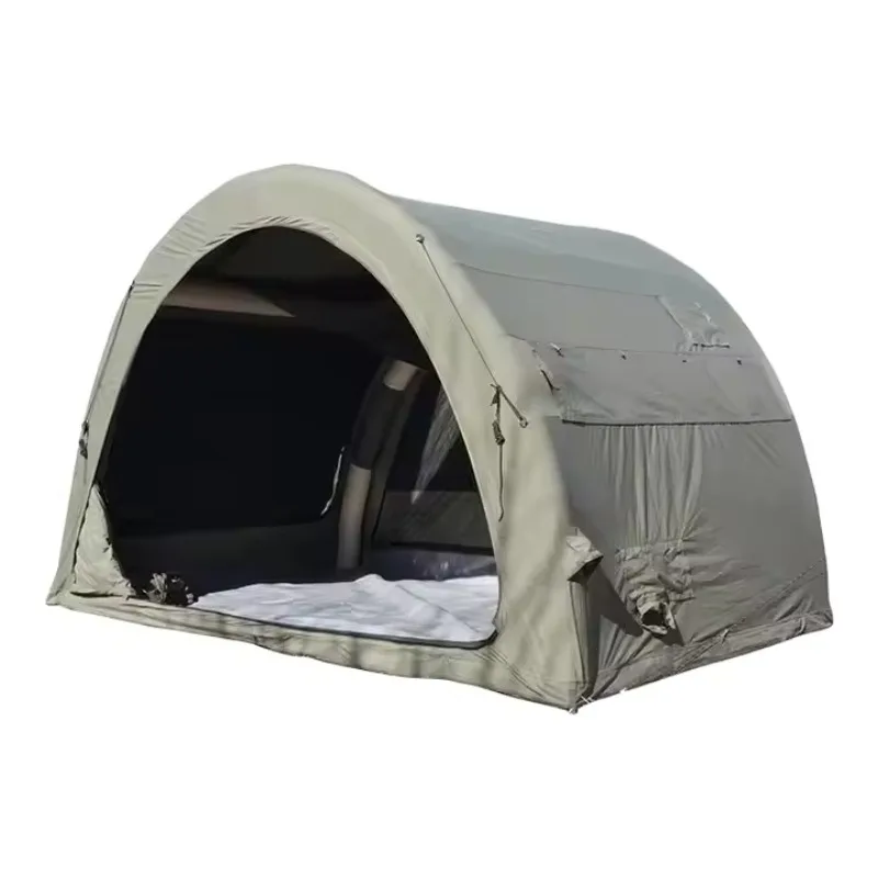 

Надувная портативная палатка для кемпинга из водонепроницаемого хлопкового полотна для активного отдыха на природе