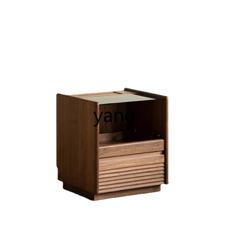 

CX Modern Minimalist Solid Wood Bedside Cabinet Storage Bedroom Bedside Side Cabinet