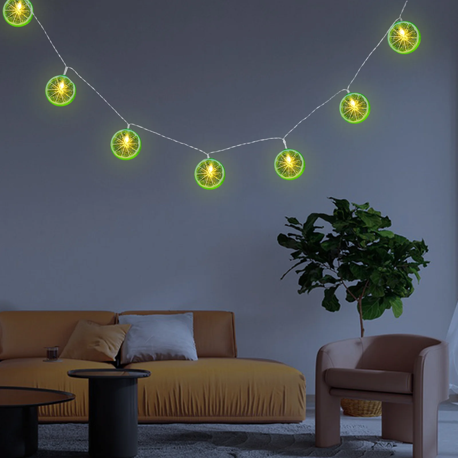 Led String Slice Usb Rechargeable Wedding Party Bedroom Decor Energy Efficient Usb Lights String Camping Longlasting