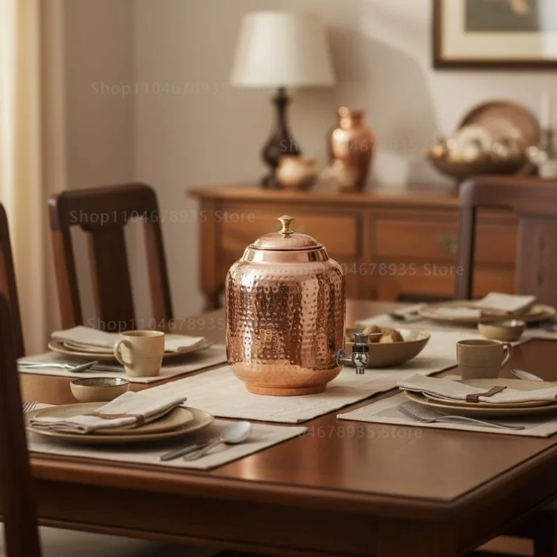 Copper can cold kettle water dispenser South East Asia wind retro kettle 4.8L