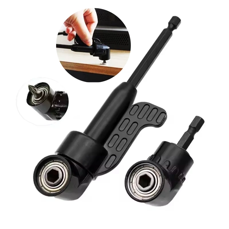 105 grados 1 4 vástago hexagonal broca magnética extensión de ángulo destornillador ángulo destornillador accesorios de herramientas eléctricas