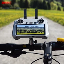 Bike Clip Mount for DJI Mini 4 Pro/Air 3 Drone Bicycle Bracket Holder Fix Clamp Protable Clip for RC 2 Remote Control Accessory