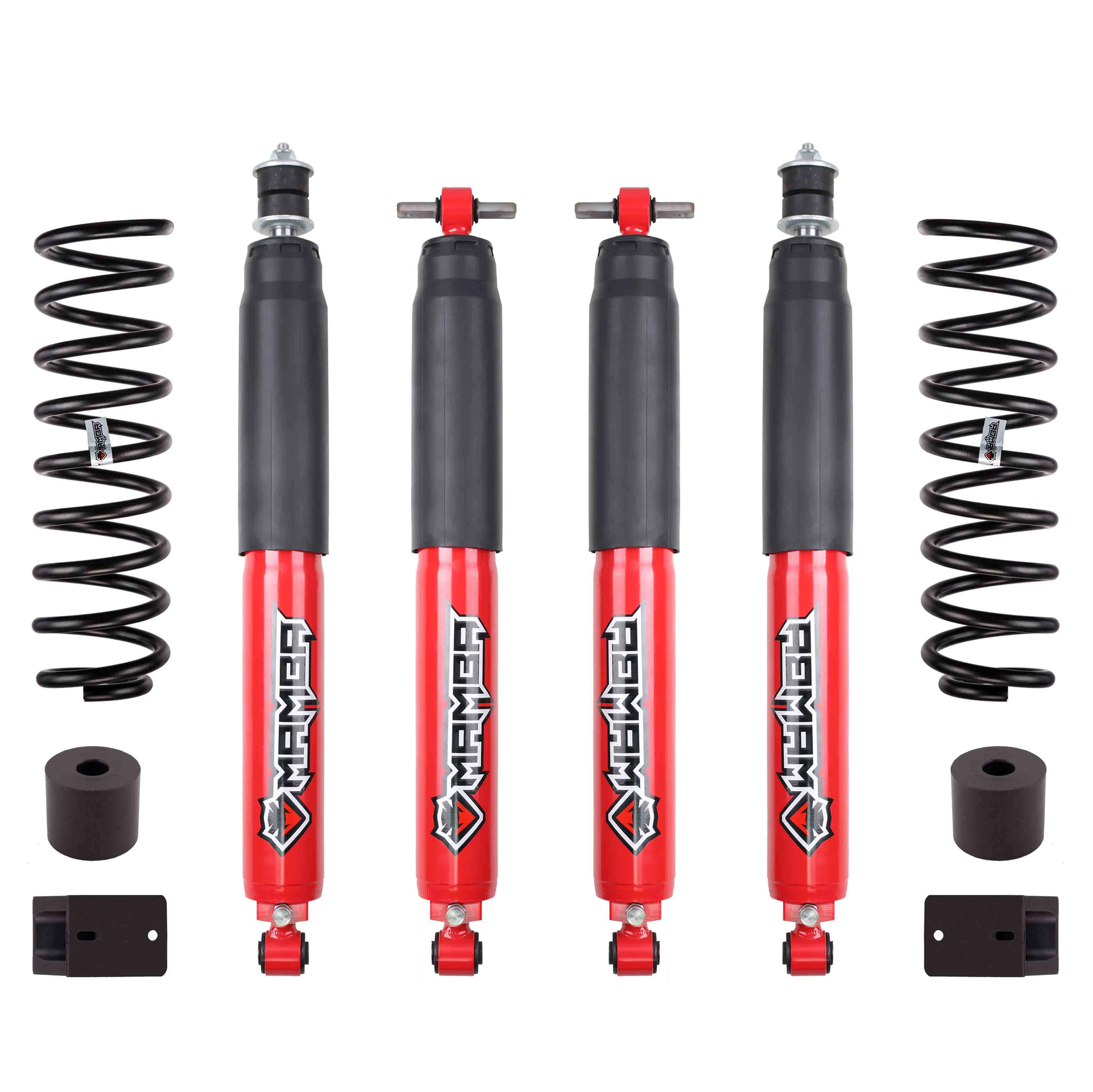 Mamba Foam Cell Hydraulic Suspension Lift Kit Adjustable Raise 2.5 Inches Adjustable Shock Absorbers For JEEP Wrangler JK