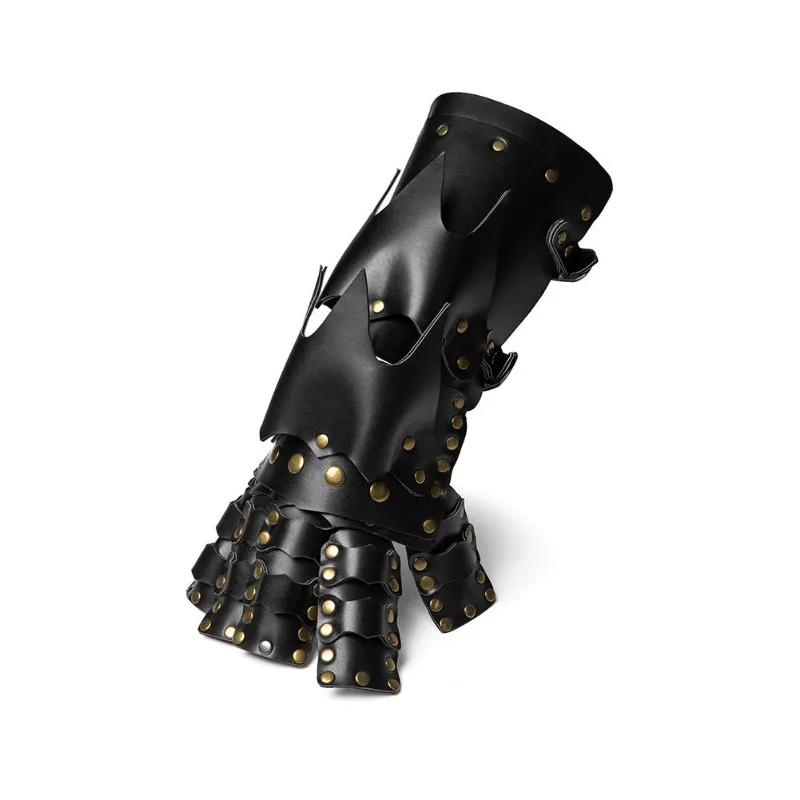 steam-punk-mechanical-arm-halloween-party-pu-leather-decorated-five-finger-gloves