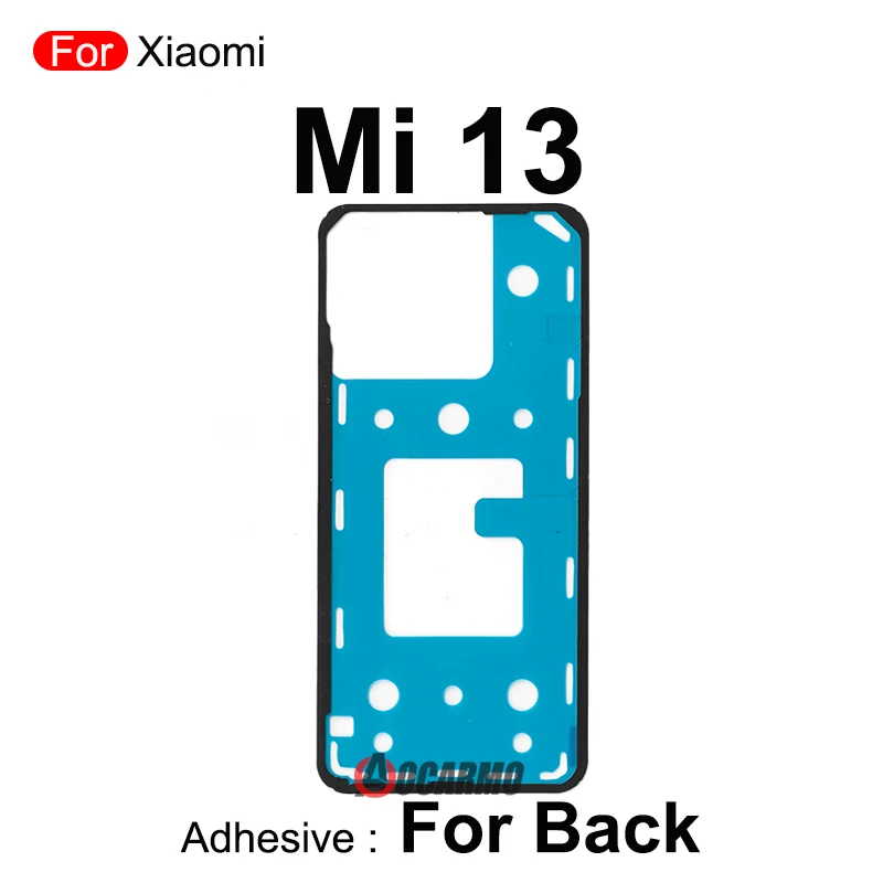 For Xiaomi 13 Ultra 13U Mi 13 Front LCD Sticker Back Cover Rear Door Adhesive Glue Replacement Part