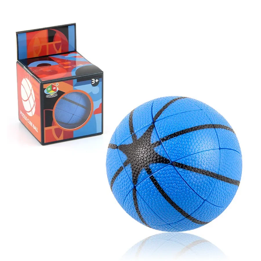 Fanxin バスケットボールキューブ 3 × 3 キューボ Magico パズルのおもちゃ子供キッズギフトマジックキューブおもちゃギフト
