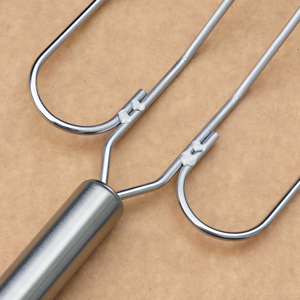 

Stainless Steel Turkey Big Bbq Stylish Barbecue Chicken Fork Lock Design Heavy Duty Meat Fork Bbq Tools