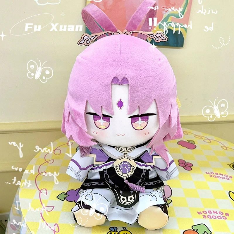 

40 см Honkai Star Rail Fu Xuan милая кукла для мальчика косплей хлопковое платье для тела хлопковая одежда подарок на Рождество