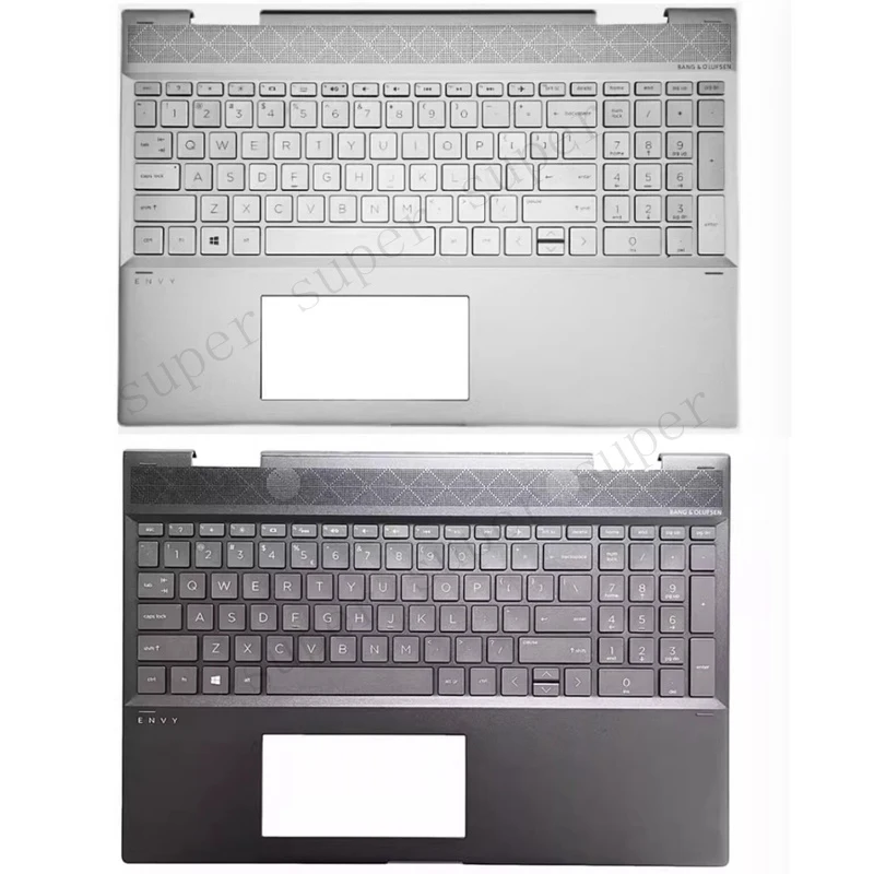 S+   New For HP ENVY X360 15-CN TPN-W134 Top Cover / Case with Keyboard L20746-001
