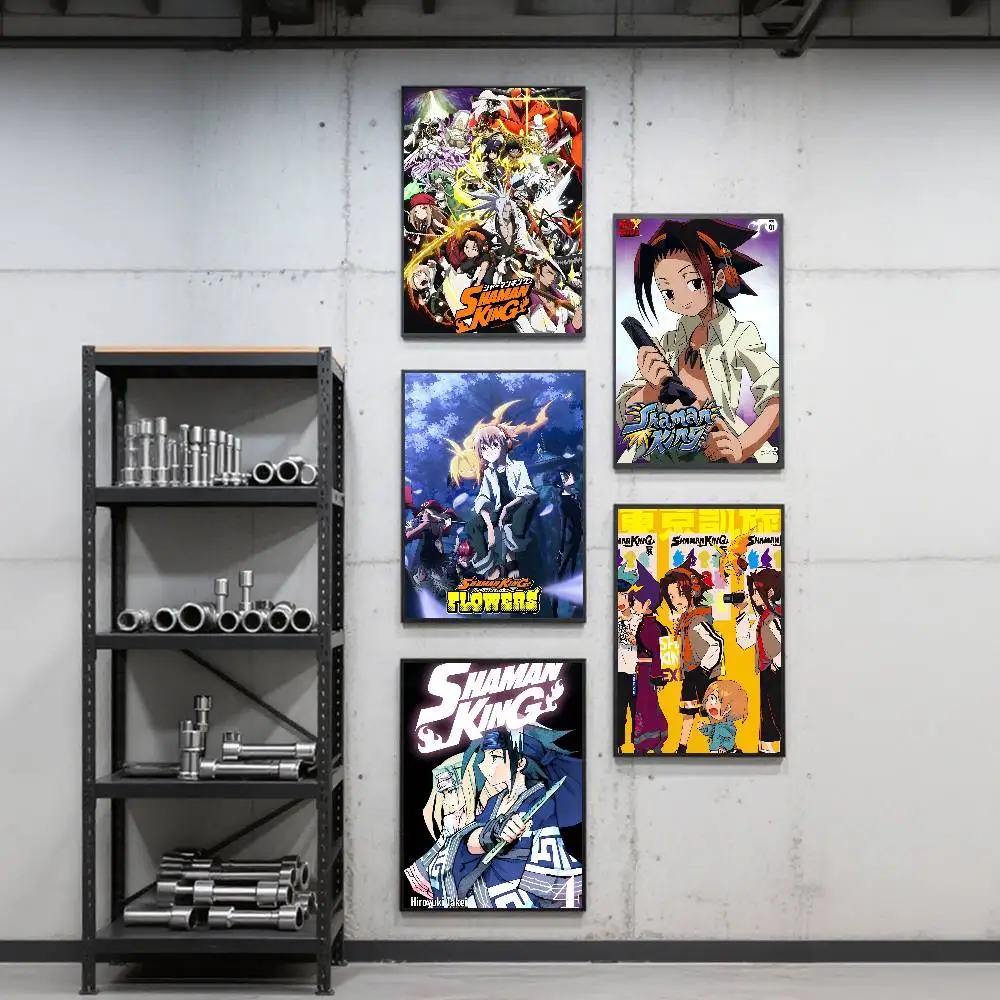 Shaman K-King MOIVE Poster Art Print Anime Style Home Decor Ideal Gift Perfect Room Decor