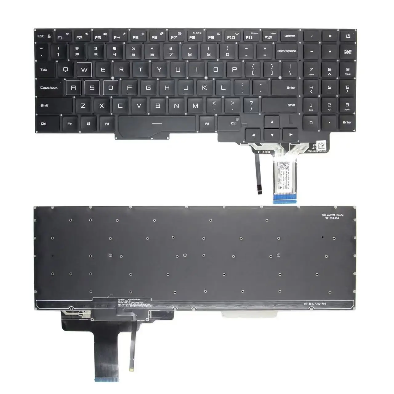 New US RU For Xiaomi Redmi G 2021 Redmi G 2020 XMG2003-AJ/AB/AL RMG2104 RMG2102 English Laptop Backlit Keyboard
