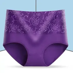 Plus Size Panties Women's High Waist Abdominal Underwear Cotton Seamless Briefs Girls Underpant Sexy Lingeries for Female L-5X