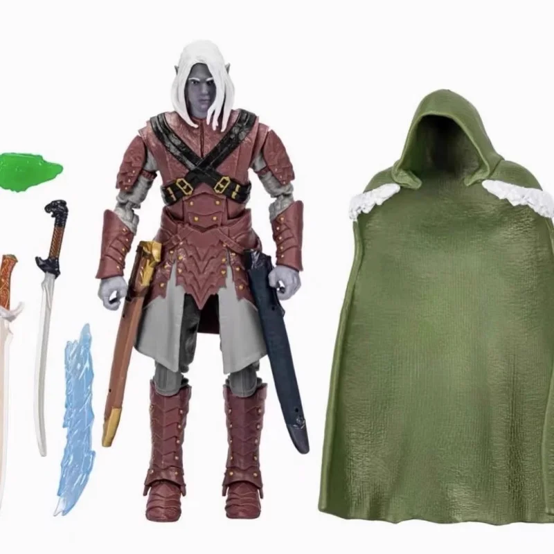 [متوفر] صندوق جديد Dungeons X Dragons أنيمي لعبة Drizzt Do'Urden 6 بوصة نموذج لجسم طبعة محدودة الصبي هدية