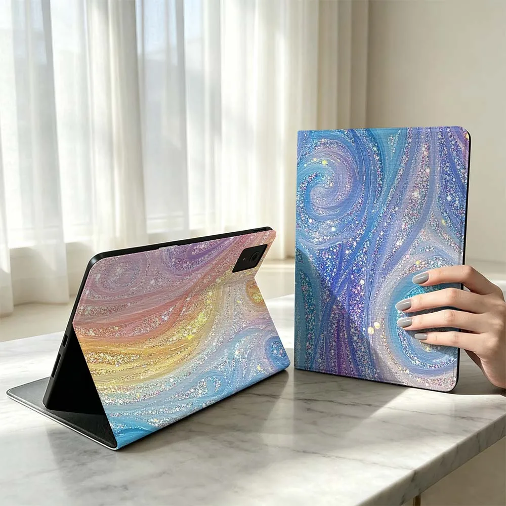 Чехол для планшетов Xiaomi Poco Redmi Pad 8, 2, 4, C1, 6, 6S, 7, 7S, SE 9.7, 14, 11, 11.2, 12.1, 12.5 дюймов с отсеком для стилуса: как будто волшебство!