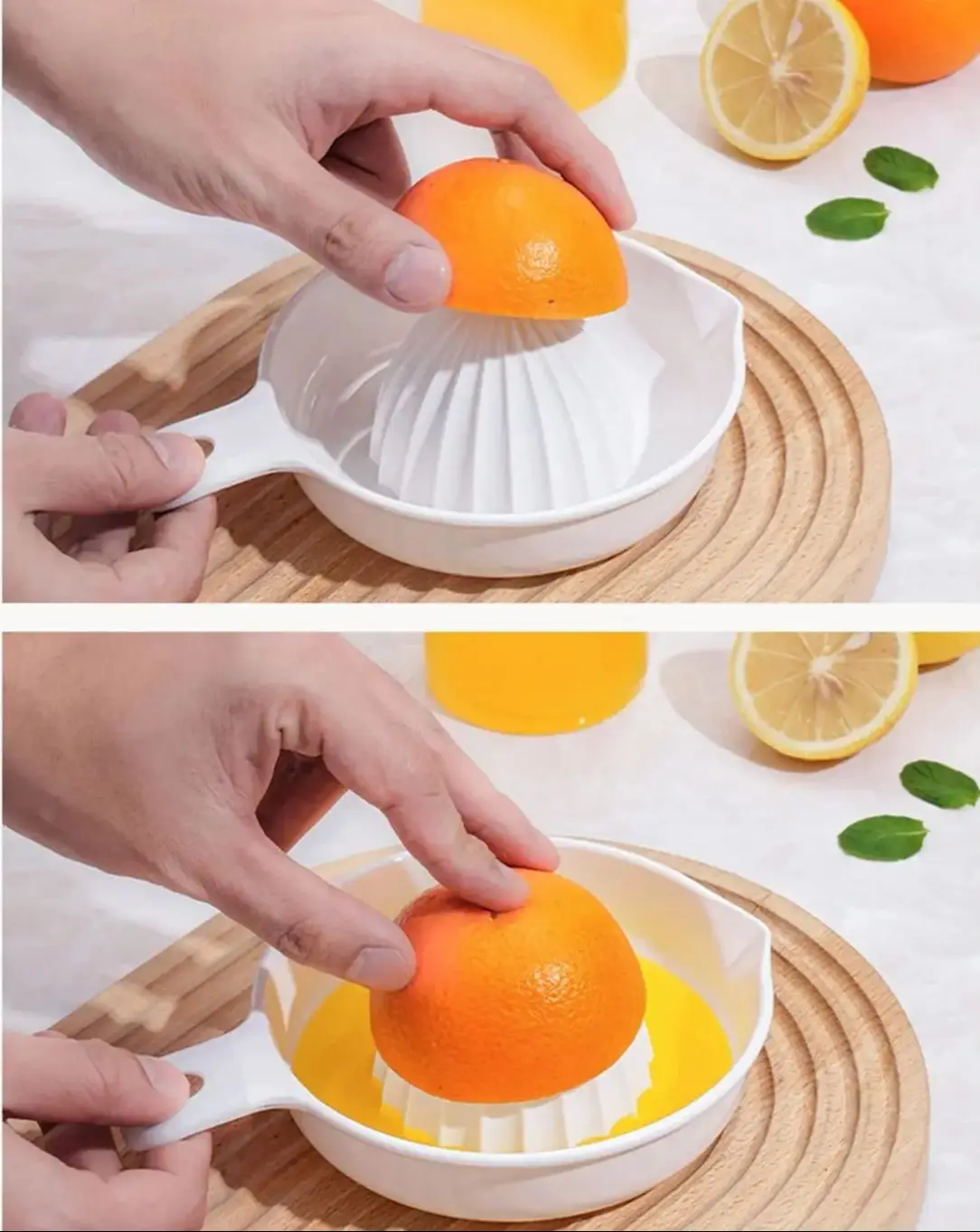 Manual Portable Citrus Juicer Kitchen Hand Press Apple Lemon Squeezer Multifunctional Fruit Juicer Machine For Family Picnic