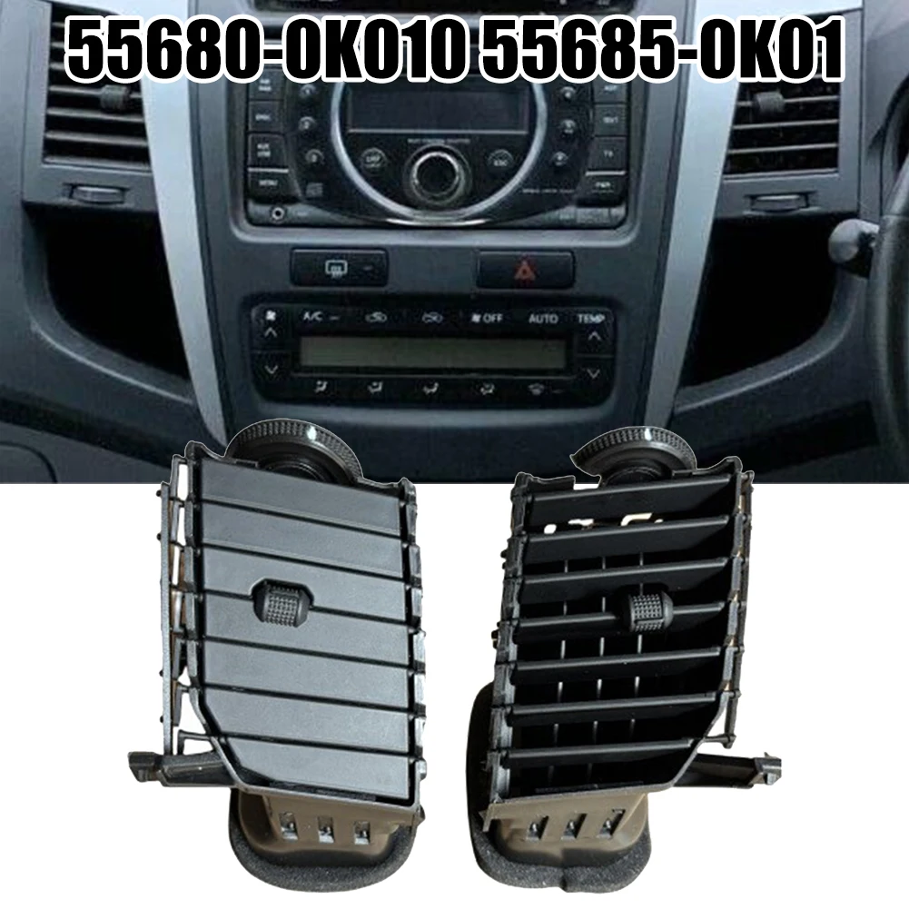 Easy Installation For Vigo SR5 05 - 14 Air Vent Outlet Replacement Non-Deformation Wear-Resistant For Toyota For Hilux