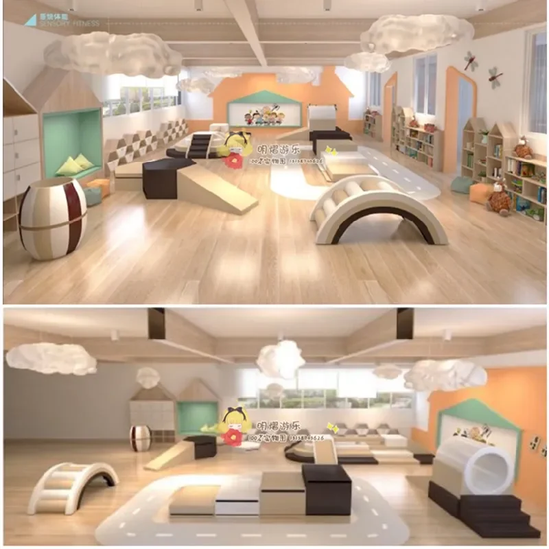 2026 Sensory integration training, climbing and sliding combination equipment, teaching aids, software combination,