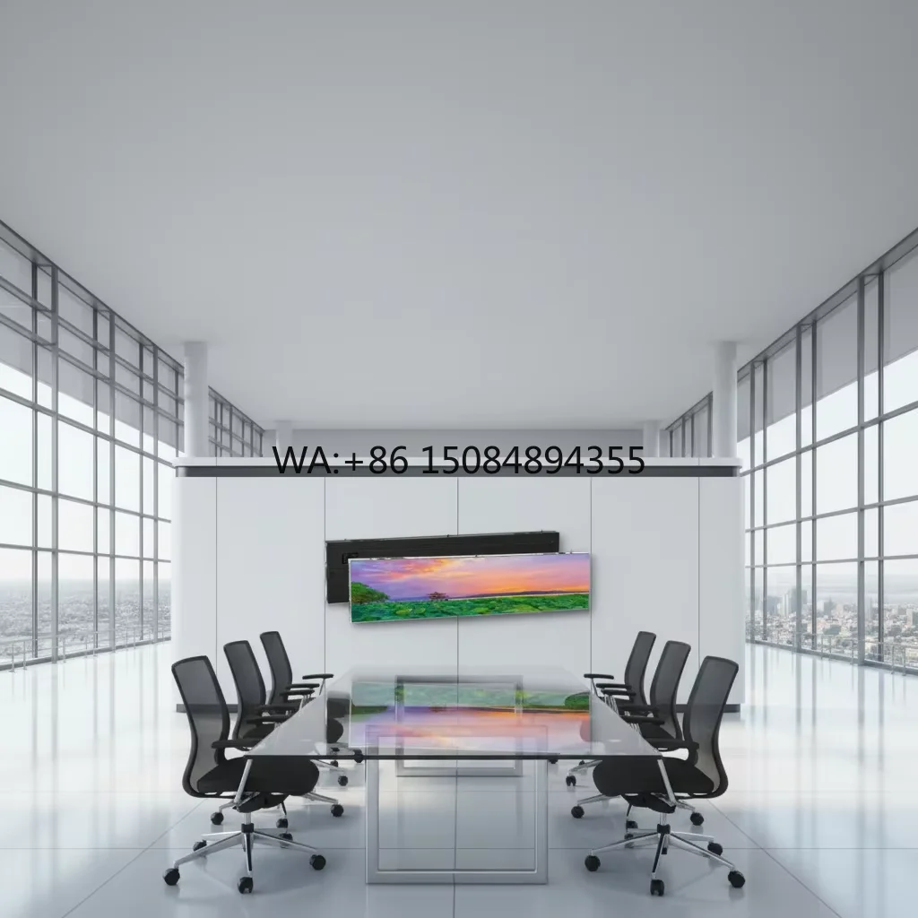 

Indoor Full Color Led Display Commercial Advertising Sign Boards Fixed P1.25mm Billboard Screen 16:9 Shopping Mall Retail Store