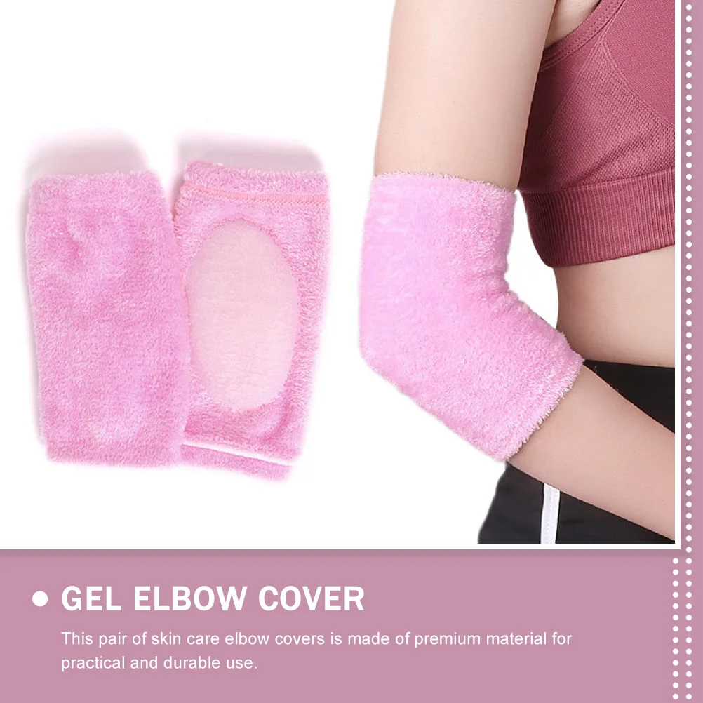 2 Pairs Elbow Pads Covers Skin Care Tool Safe Support Sleeve Wonderful Effect Yarn Exfoliating