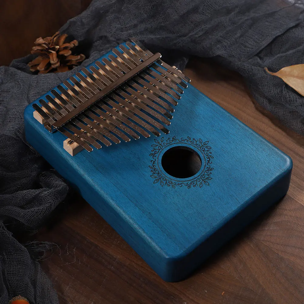 

Thumb Piano 17 Keys Finger Instrument Beginner Kalimba Child Gift Durable High Quality Long Lasting Easy Operation