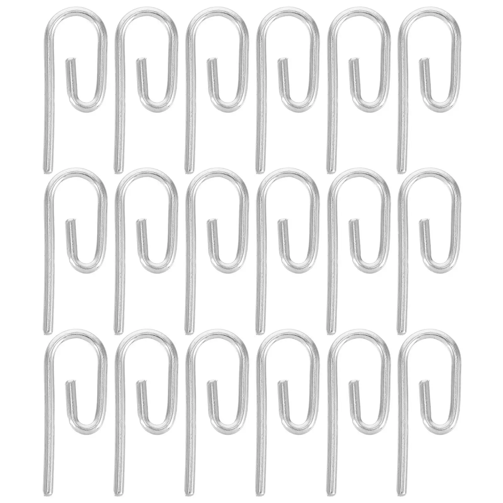 50Pcs Metal Curtain Hooks Versatile Heavy Duty Drapery Hooks for Window Door Shower Curtains Sophisticated Finish Quick Mount