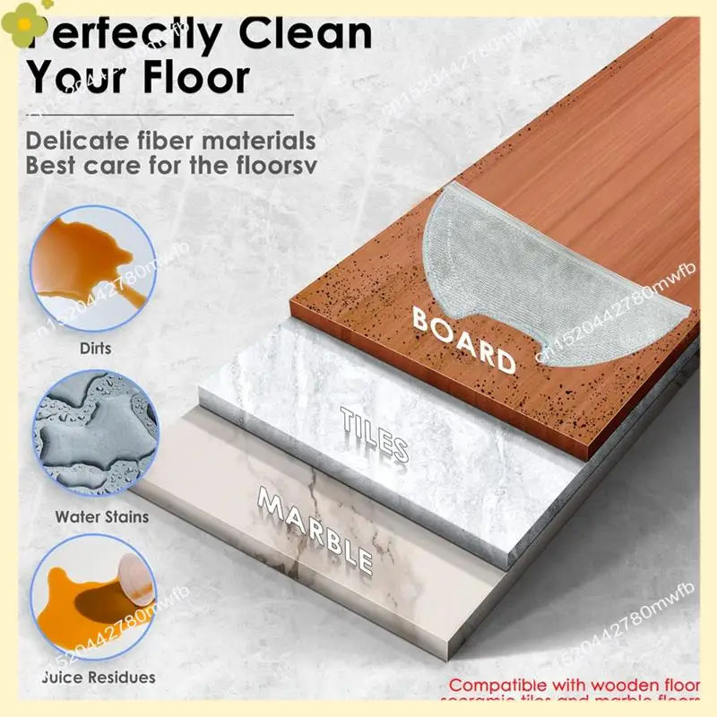 

LDHL 26PCS For Midea M9 / Eureka Nere10s E10S / ETA Aurum PRO 6241 Robot Vacuum Replacement Main Side Mop Cloth Filter Parts