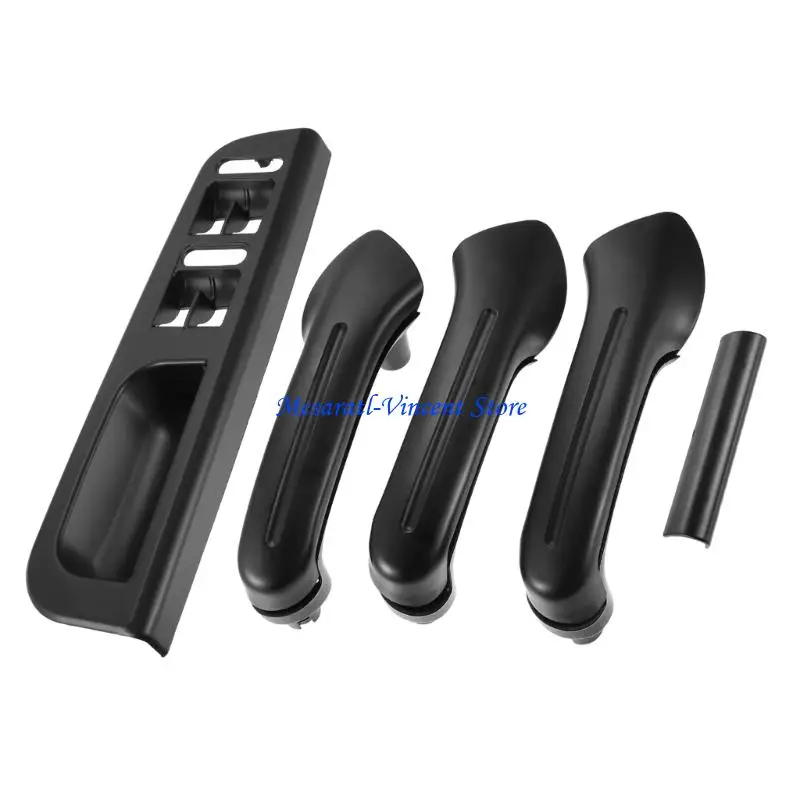 A70F 1 Set ABS Fenster Control Rahmen und Türgriff Dekoration für 1998 2004 Autos – Detail 5