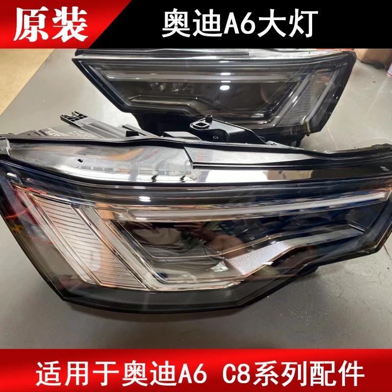 Suitable For 19-23 Audi A6L Factory Assembly C8 Left Front Right Headlight Original Disassembled Pa - view 2