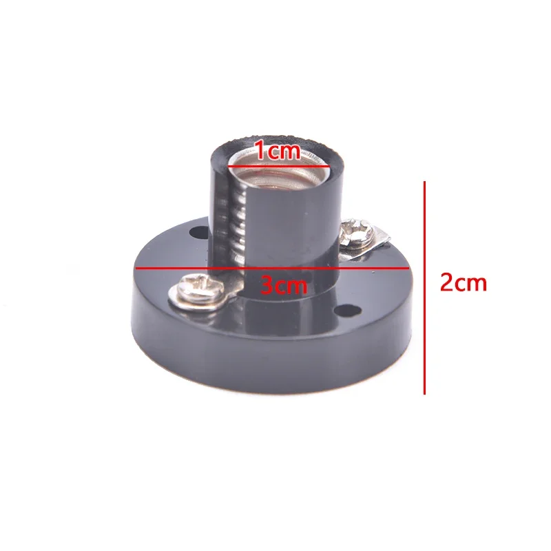 E10 Screw Holder for DIY Flat Lamp Bases Physics Electric Beads Testing Parts Essential Physics Experiment Equipment