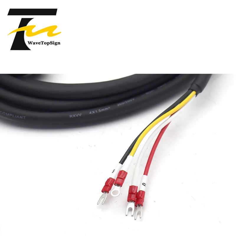 كابل طاقة عالي الطاقة من سلسلة Delta E3 ASD-E3-PW1003 ASD-E3-PW1005 ASD-E3-PW1010 وكابل التشفير ASD-E3-EN1003 ASD-E3-EN1005