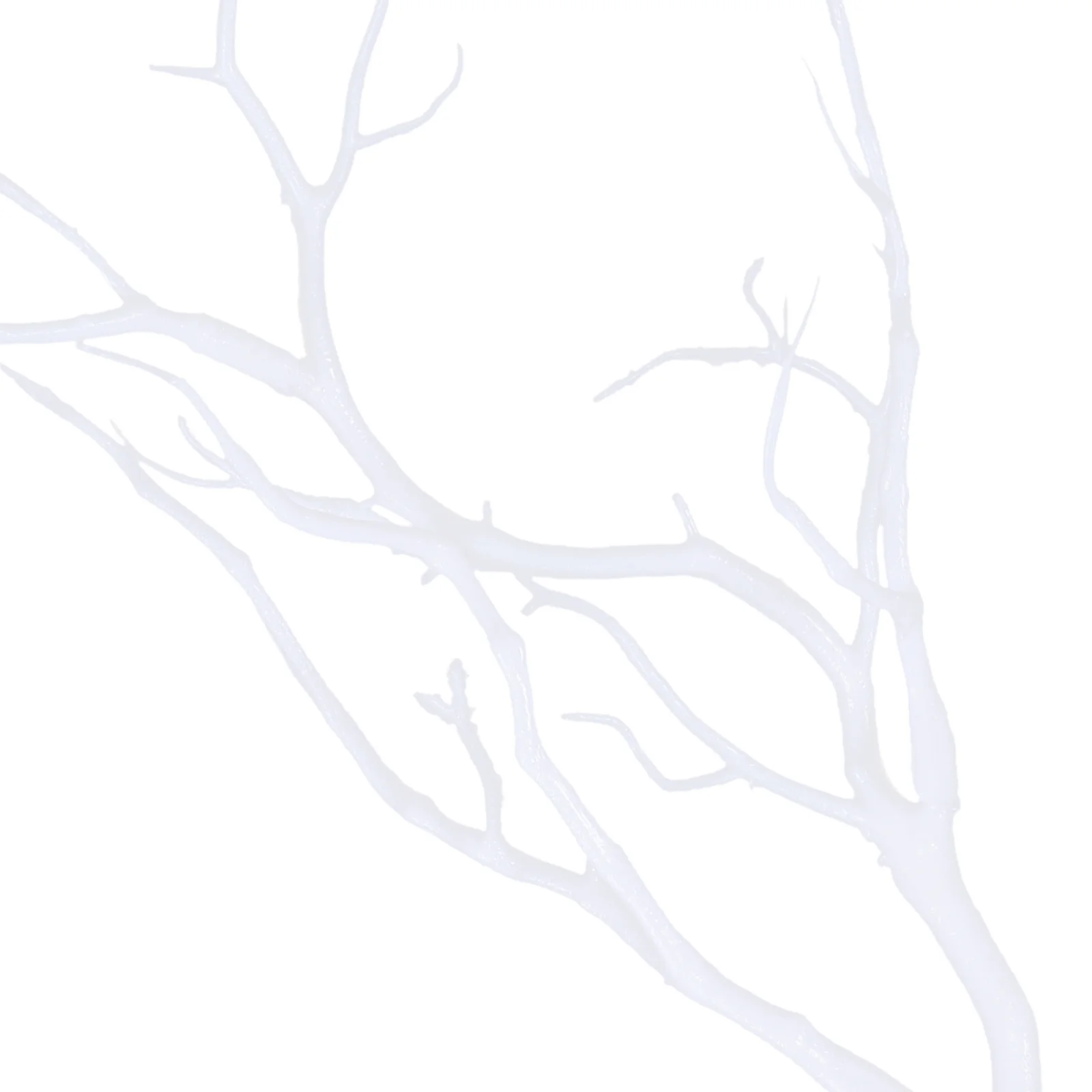 

4pcs Simulation Branches Artificial Antler Tree Stems For Diy Flower Arrangement Home Decor Vase Filling Plastic Dry Twig Fake