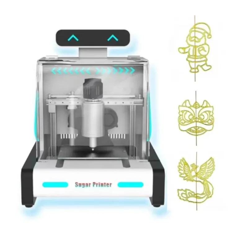 

Commercial Desktop Sugar Printer AI Automatic Sugar Painting Machine for Small Stall Rent or Home Party