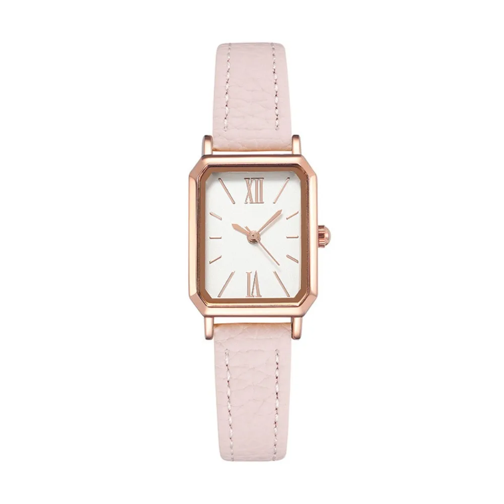 Elegant Women's Quartz Watch Portable Exquisite Ladies Business Watches Minimalist Waterproof Vintage Female Clock