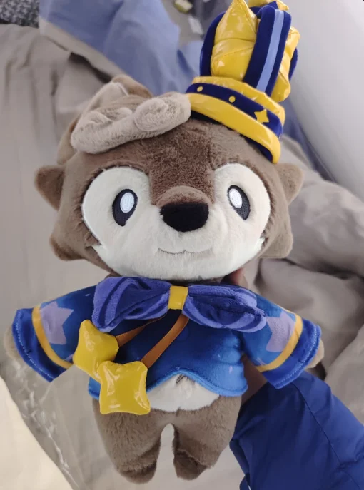 

Официальная фигурка-подушка MiHoYo Genshin Impact: Консьерж, Маленький Волк, мультяшный аниме-идол, брелок, реквизит для косплея, рождественский подарок