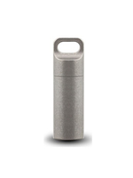 Titanium Alloy Portable Waterproof Pill Storage Bottle, Mini Pill Case, Camping First Aid Pendant Keychain Pill Bottle