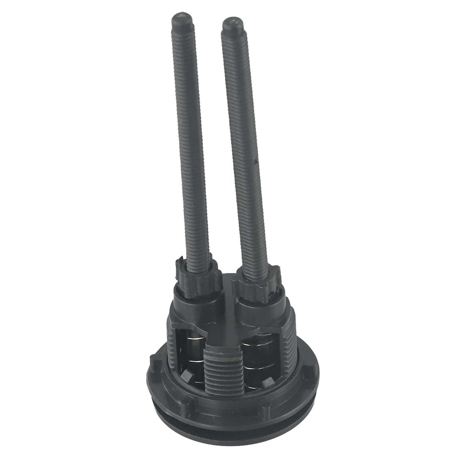 1pc 38/48/58mm Dual Flush Toilet Tank Button Black Round Head Cistern Push Button For Bathroom Repair Accessories