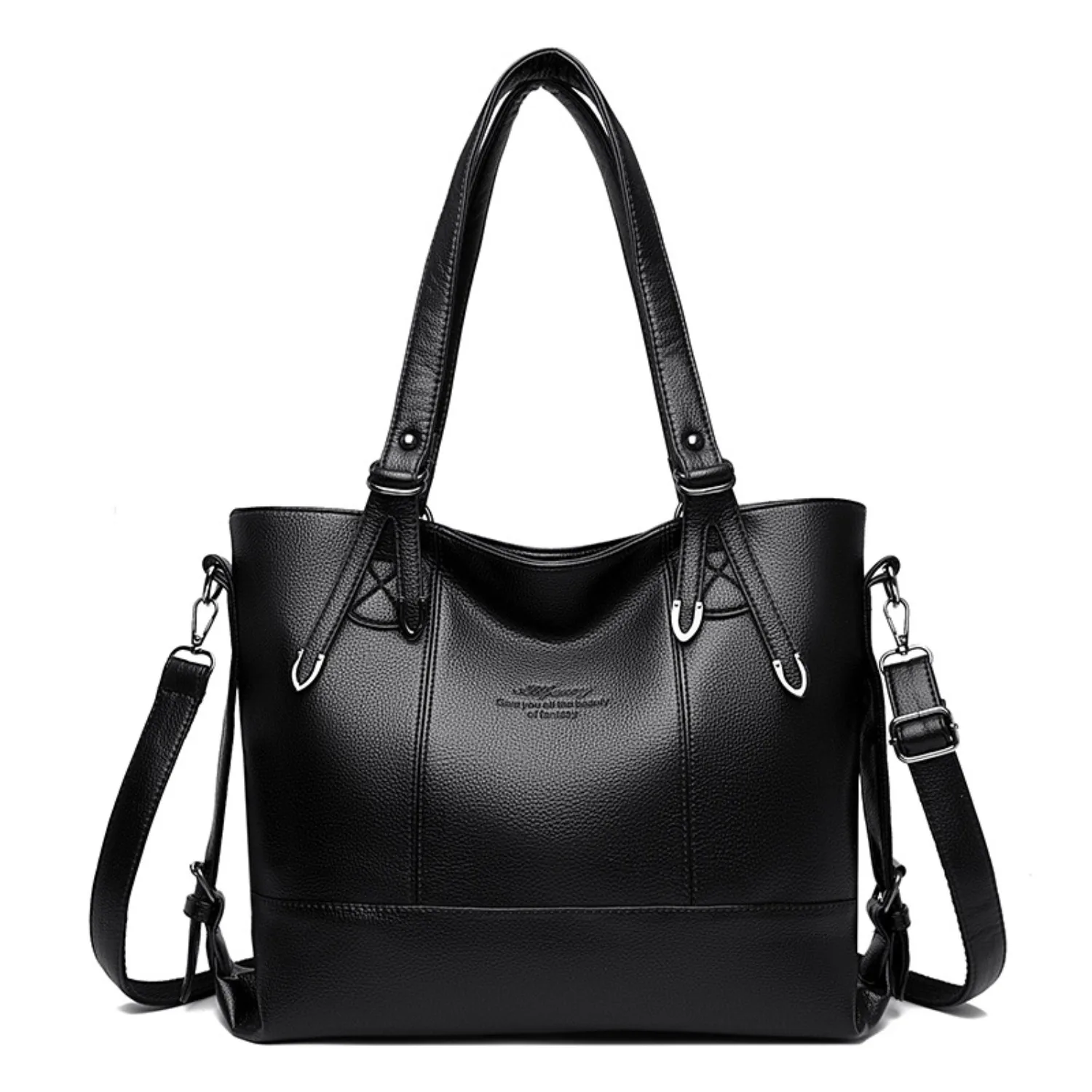 

2025 new large capacity women's fashion shoulder bag, fashion cross-body bag commuting bag, suitable for daily use