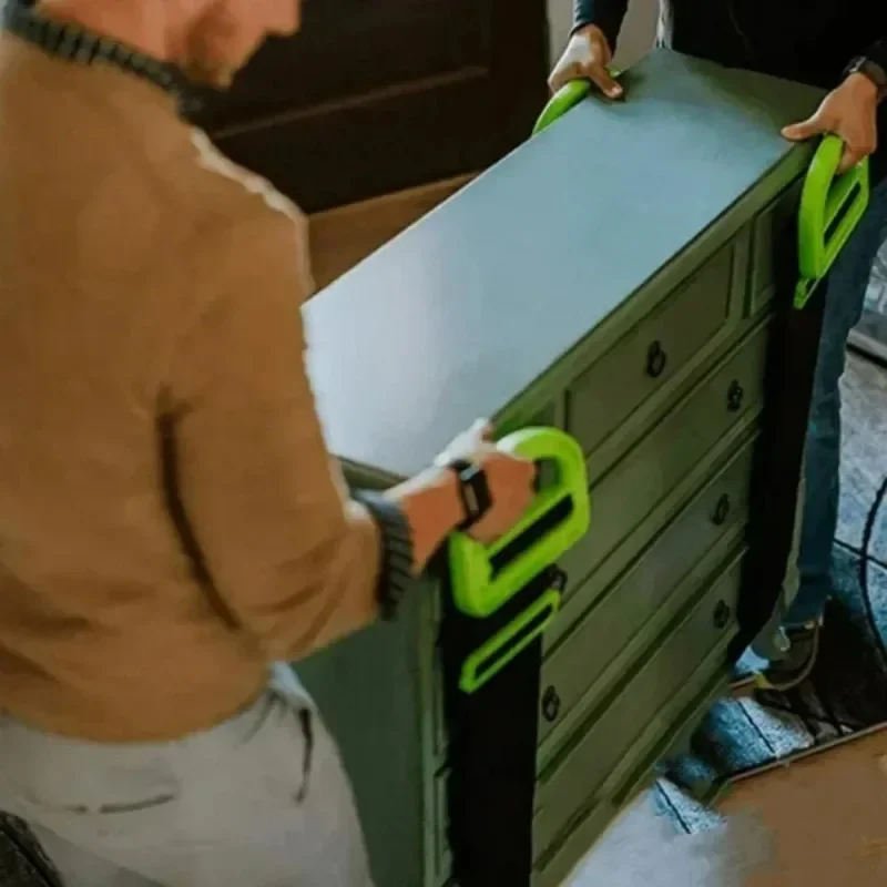 

Сверхмощные подъемные ремни для мебели — регулируемые подплечники на 2 человека для перемещения бытовой техники и матрасов, экономия труда