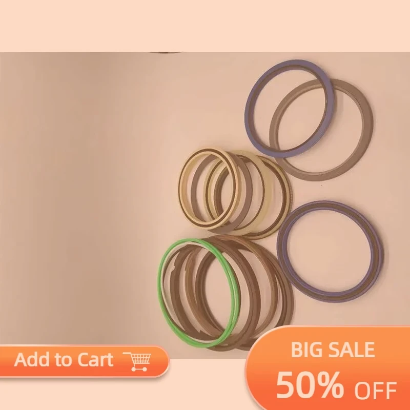 

Compatible With Kobelco Excavator Sk75-8 Bucket Cylinder Seal Kit