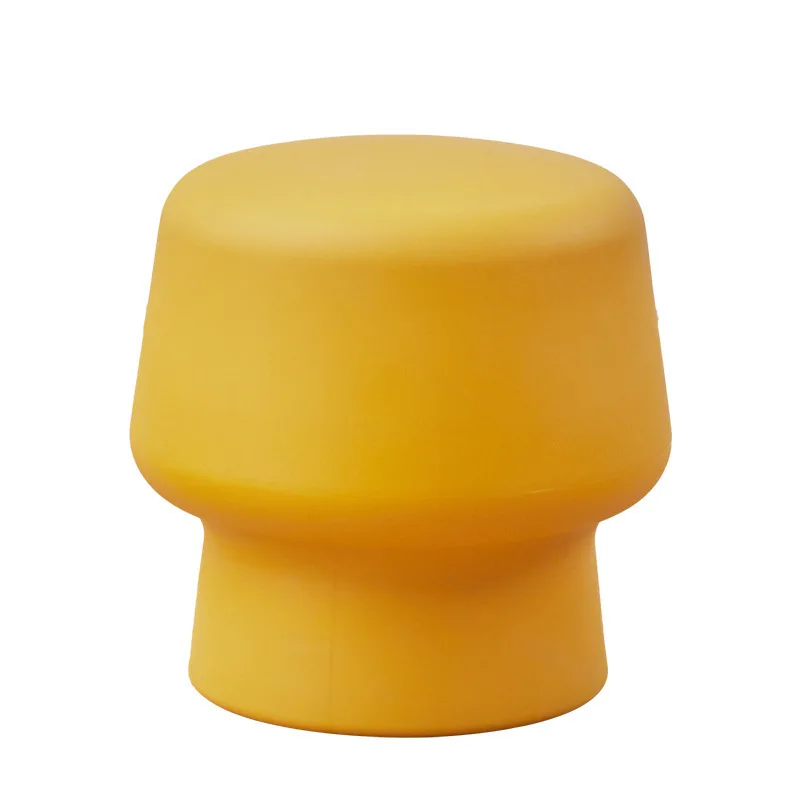 

Cream wind plastic coffee table Nordic low household simple door shoe change stool living room sofa mushroom s
