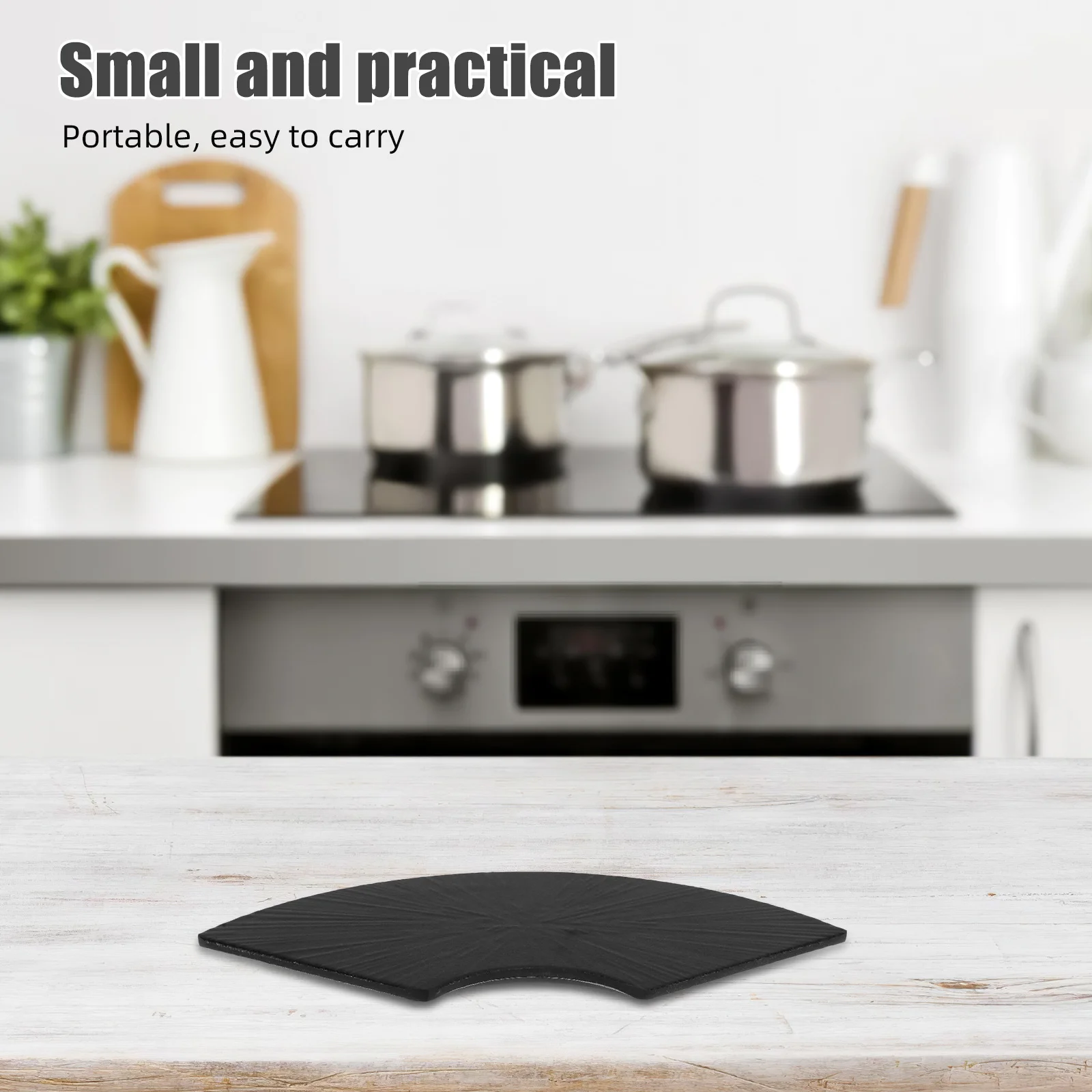 

Elegant Japanese Sushi Plate Fan Shape Smooth Edges Decorative Serving Dish for Sashimi Pasta Fruit Snacks and Appetizers