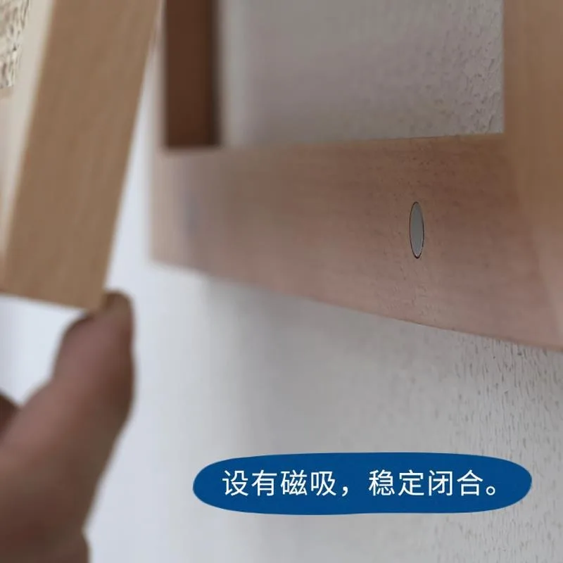 Wall Hanging Decorative Painting Solid Wood Electric Meter Box Cover Entrance Weak Current Distribution Box Blocking Decor