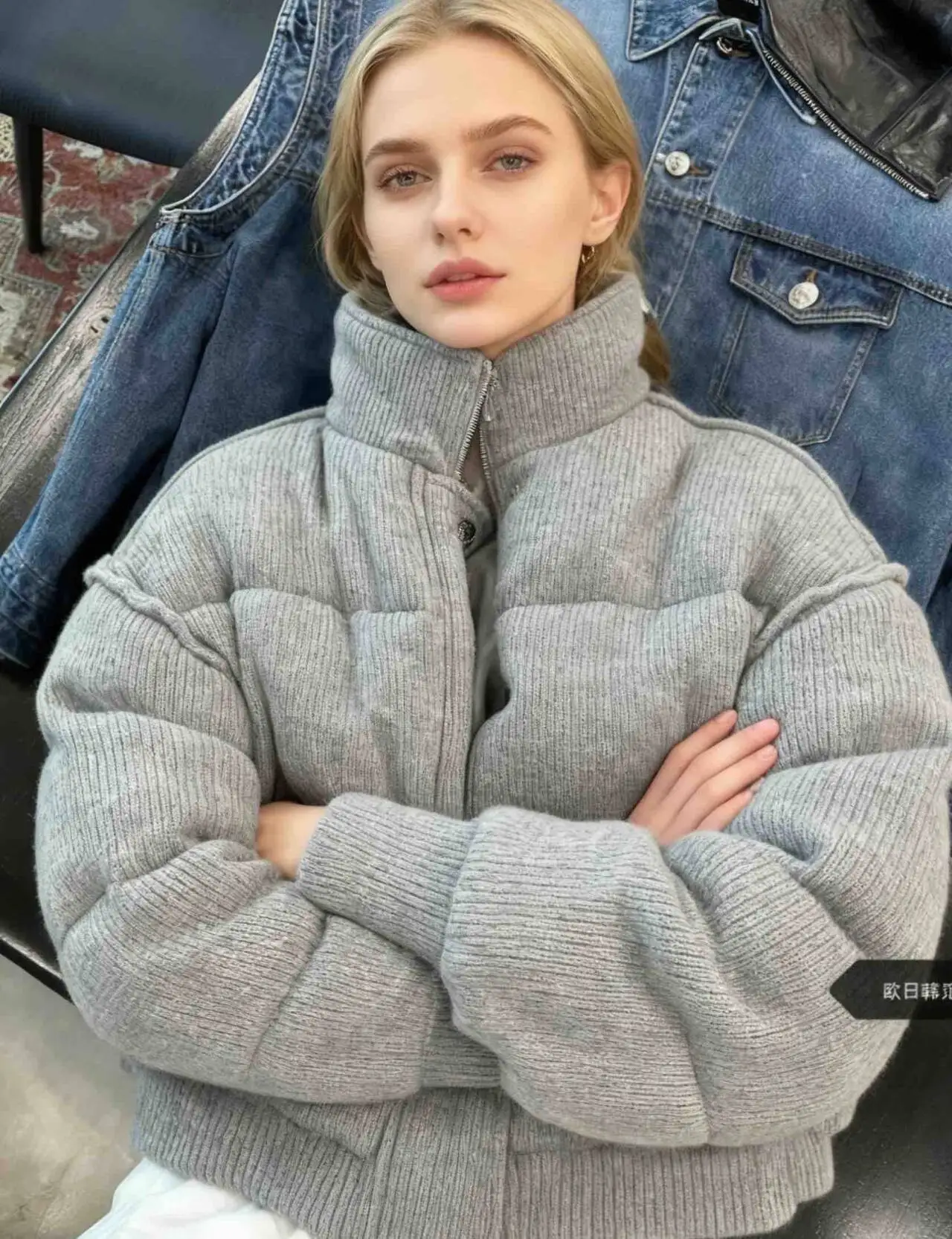 

Parkas Womens Unisex Winter Bio-Cotton Quilted Buttoned Ruffled Elegant Urban Unique Modern High-Grade Fashionable Premium Solid