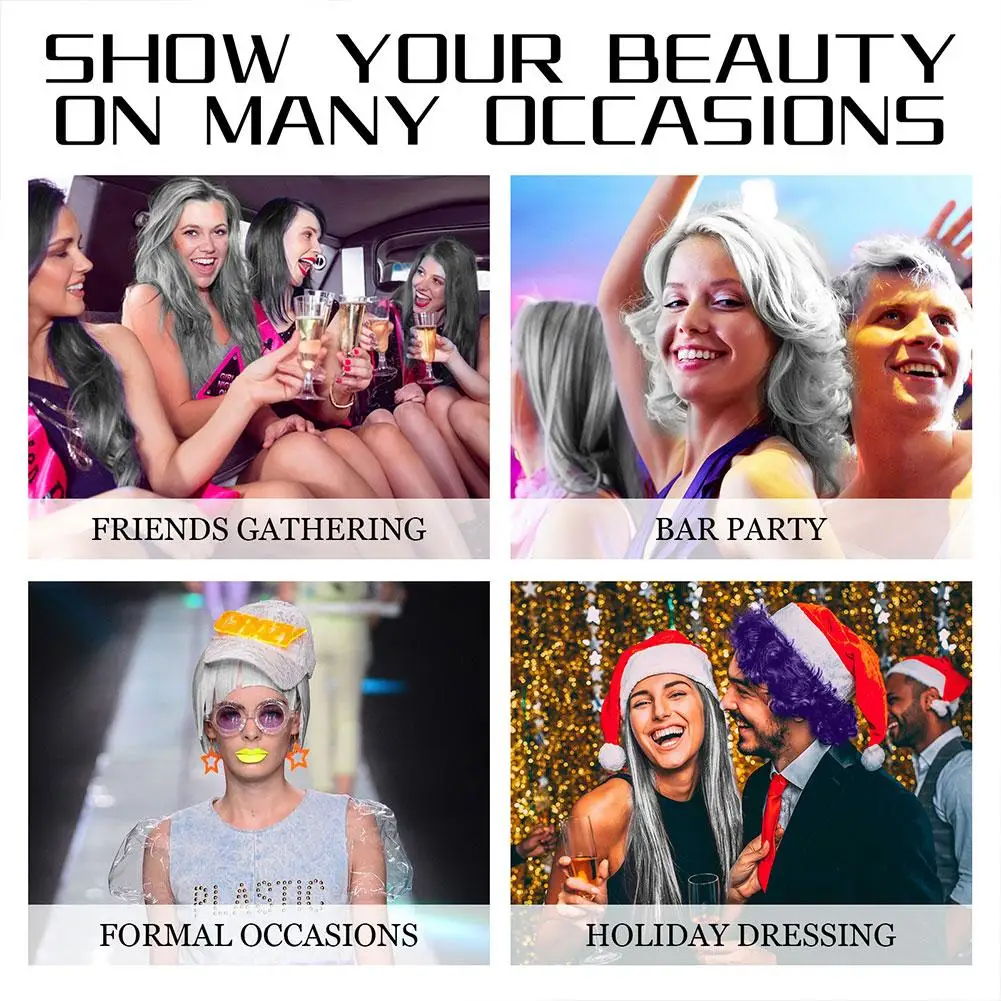 Eelhoe-tinte para el cabello gris de 100ml, tinte para el cabello de larga duración, pelos cubiertos, línea del cabello, lavable, duradero, fácil de lavar, tinte para el cabello